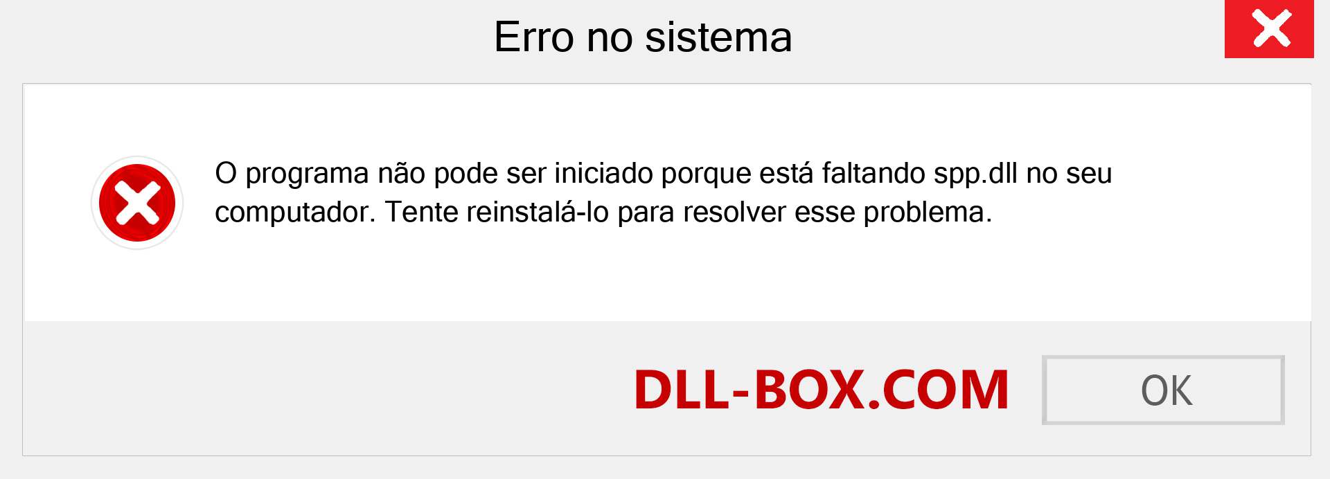 Arquivo spp.dll ausente ?. Download para Windows 7, 8, 10 - Correção de erro ausente spp dll no Windows, fotos, imagens